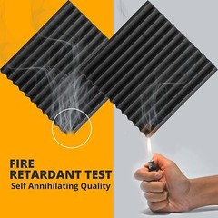 12- 96 Acoustic Foam Panel Wedge Studio Soundproofing Wall Tiles 12″X12″X1″ Blue