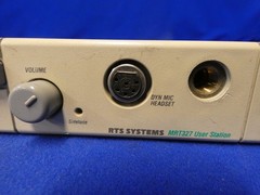 RTS MRT-327 2 Channel User Station w/ MCS325 Modular Loudspeaker, 1RU