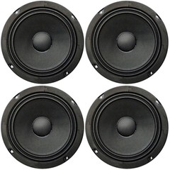 HyperPower 6.5″ Midrange Speaker 200-Watt RMS 8 ohm HP60MD 94dB 400W Max, 4 pcs