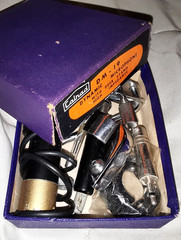 MCM Vintage 1960s Calrad DM-19 High Impedance Dynamic Microphone In BOX Japan