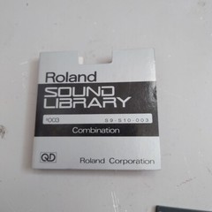 Roland combination Disk Sound Library Disk working item free shipping from japan
