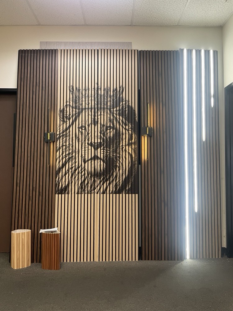 High Density Acoustic Panel Wood Felt for Interior Walls Ceilings Multi Color
