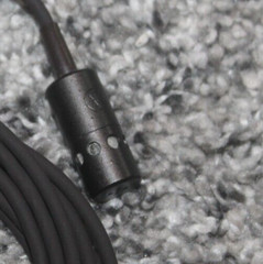 UNBRANDED (LOT OF 5) microphone with cable 10ft ( corded body mic ??)