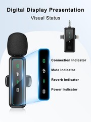 Wireless Lavalier Microphone, Noise Cancelling Lapel Recording Entry-Level 2 …