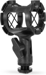 Lightweight Camera Shock Mount for Shotgun Microphones and Accessories