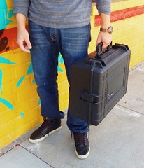 CM Waterproof Hard Case with Customizable Foam Fits Items up to 18″ x 11″ x 6″