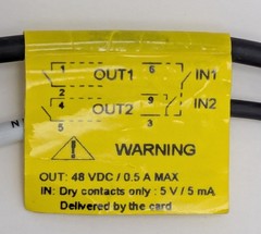 Digigram SC141200101 Breakout Cable OEM VX222v2 VX222e AES/EBU Digital I/O GPIO