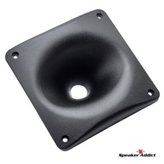 PAIR – Compression Driver Horn Tweeter Elliptical 7×7 waveguide 1.3″ 8ohm Ti dia