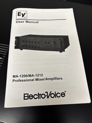 Electro-Voice MA-1206, 12-Input Mixer / Amplifier – New Open Box