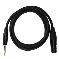 JORINDO XLR Female To 1/4in 6.35mm Jack Balanced Signal Interconnect Cable ZVPK