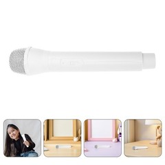 2Pcs Durable Plastic Kids Microphone Props for Stage Performance and Roleplay