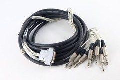 ProCo Acculink DB25 to 1/4″ TRS male 20′ AC-8 (AC8) 8 ch DSUB Snake Cable