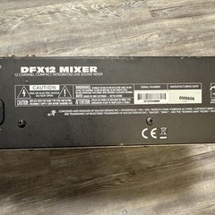 Mackie DFX12 12 Channel Compact Integrated Live Sound Mixer (PARTS/REPAIR) Untes