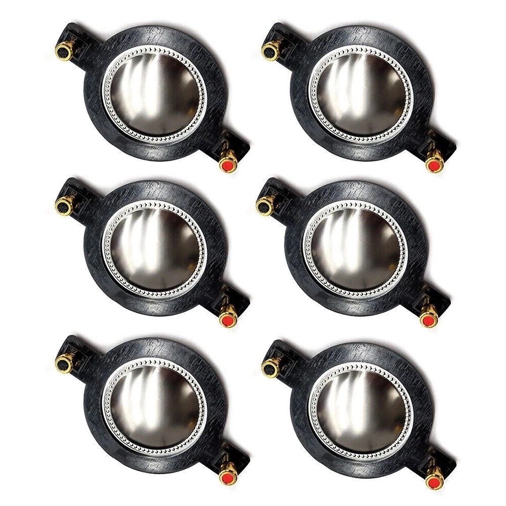 6x for Timpano Tempesta TPTRPDH2000 TPTDH2000 Horn Driver Replacement Diaphragm