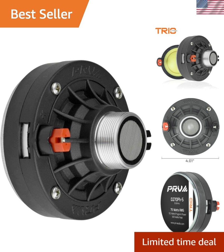 D270Ph 1″ Exit Horn Driver – Enhanced Sound Quality for Small Venue Applications