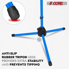 5Core Tripod Mic Stand 2Pcs Adjustable Holder Floor Microphone Boom Arm