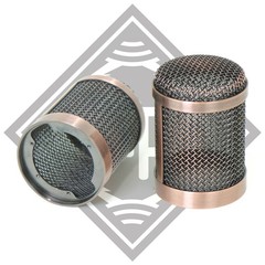 Copper microphone grille for MXL V67G, MXL V69