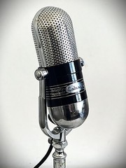 Rare Vintage 1960’s CALRAD VM-12 Velocity Ribbon Microphone, works great w/stand