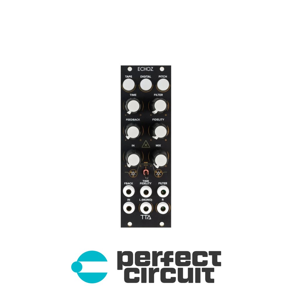 Tiptop Audio ECHOZ Delay (Black) Modular EURORACK – DEMO – PERFECT CIRCUIT