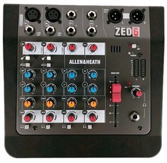 ZED-6 Ultra Compact 6-Input Audio Mixer 