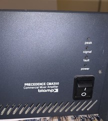 CMA350 BIAMP SYSTEMS PRECEDENCE CRESTON 6-CHANNEL 350W COMMERCIAL AUDIO MIXER