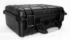 Tactical Case 16 Inch Black, Cubed Foam Interior for Equipment Weather/Water