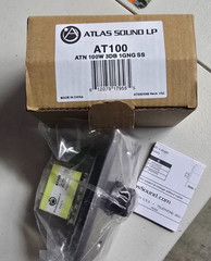 Atlas 100 Watt Stainless Steel 70.7V Commercial Attenuator Volume Control – NEW