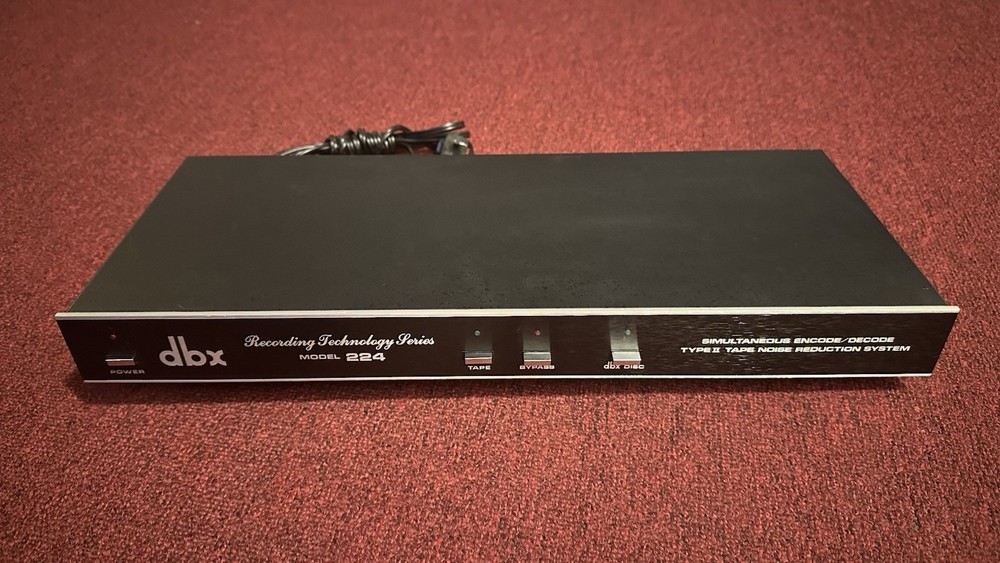 DBX Recording Technology Series 224 Model Type II Tape Noise Reduction System