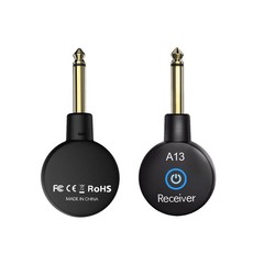 2.4GHZ Wireless Guitar System Audio Transmitter Receiver for Guitar Bass Electri