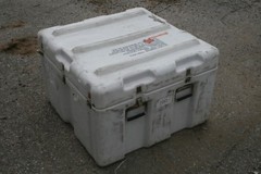 Medical Storage Hard Plastic Storage Case Crate 30″ x 30″ x 19″ Stackable