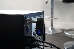 (2) Mackie SRM150 Powered Active PA Monitor Speakers w/Wireless Linking SRM-150