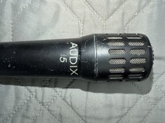 Audix i5 Cardioid Dynamic Instrument Microphone XLR Tested Working