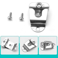 2Pcs Microphone Holders,Sturdy Mic Hanger Clip with Screws for Handheld Micro…