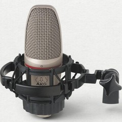 AKG C3000B Condenser Microphone Studio Recording Cardioid Internal Shock Mount