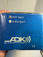 ADK A-51 Type V Large Diaphragm Cardioidd Condenser Microphone – Black
