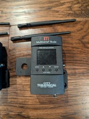 Pair of City Theatrical Multiverse Node 2.4 Transmitter-Receiver Transmitters