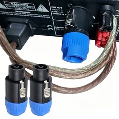 10PCS Speakon Connector 4 Pole Male Plug Compatible for Audio Loudspeaker Cable