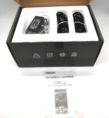 Fostex Active Speaker PM0.3 White Black Pair Set Used Working Condition with Box