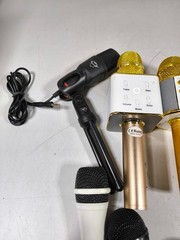 LOT OF 10 Various Brands & Models Microphone Used Working