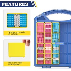 haisstronica 620PCS Marine Grade Heat Shrink Wire Butt Connectors 620, Blue