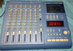 Untested Powers On = Tascam Portastudio 424 Mkiii Track Cassette Recorder Player