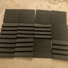 Auralex Studiofoam DST-114 Acoustic Panel 12 Pack – Charcoal Gray New