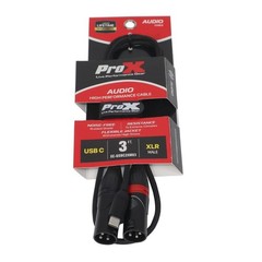 Pro X 3FT USB-C to Dual XLR-M