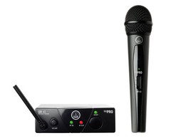AKG WMS40 Mini Vocal Set (Band US25-A) Wireless Handheld Microphone Mic System