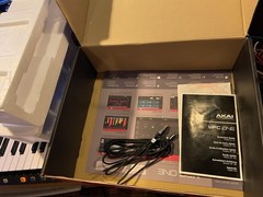 AKAI MPC One Black Standalone Sampler with Power Cable Open Box Beatbox Beats
