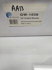 Goldwood Sound GW-1038 10″ 8 Ohm Woofer Speaker Driver 30 oz Magnet NEW