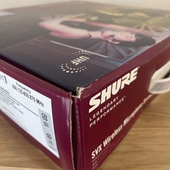 Shure Single Vocal Wireless System Microphone Mic Receiver Set SVX24J PG28-JB1