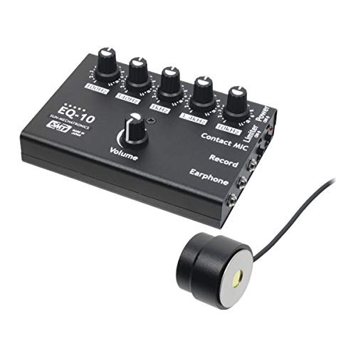 „EQ-10“ Equalizer function installed Concrete microphone Flat microphone install