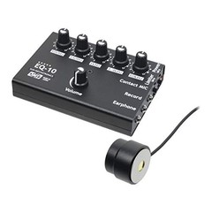 „EQ-10“ Equalizer function installed Concrete microphone Flat microphone install