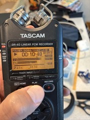 Tascam DR-40X Recorder 4-Track Audio Tested Working